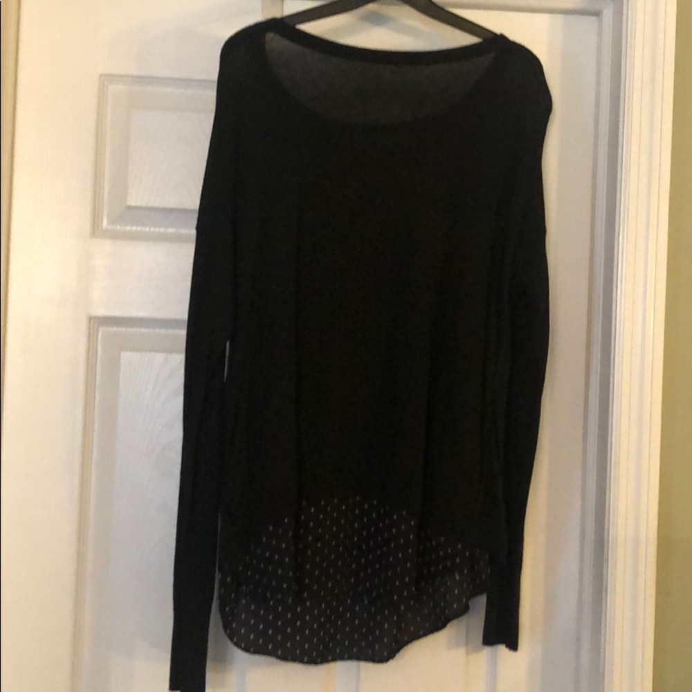 Loft Mixed Media Sweater